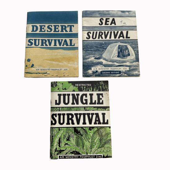 RAF Survival Pamphlets  - Air Ministry Publications