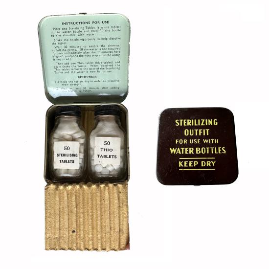 WW2 - British Military issued Water Purification Tablets