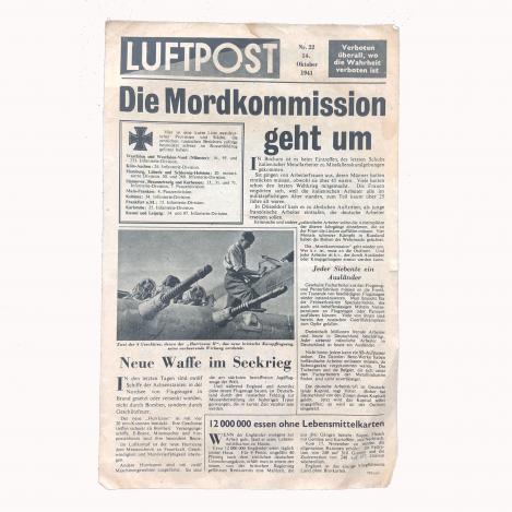 WW2 4 x Luftpost (airmail) Propaganda 1941
