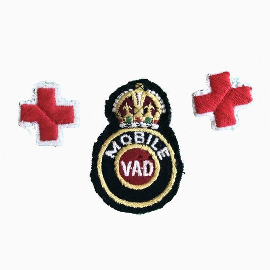 WW2 Mobile Voluntary Aid Detachment Badges