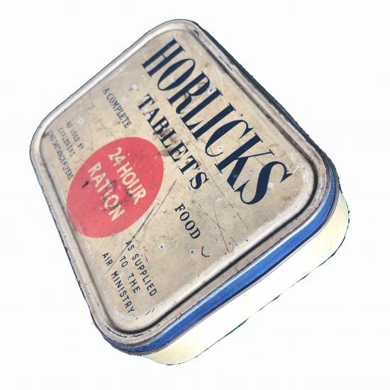 WW2 RAF Horlicks Tablets - 24 Hour Ration Tin