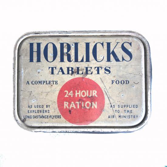 20th Century Militaria | WW2 RAF Horlicks Tablets - 24 Hour Ration Tin