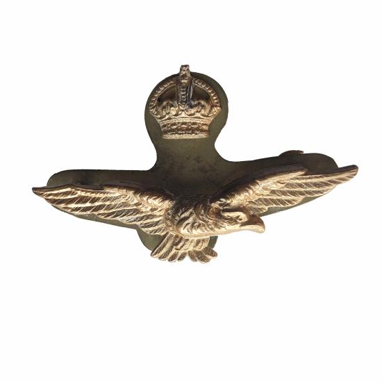 WW2 RAF Officers Cap Badge for Forage Cap.