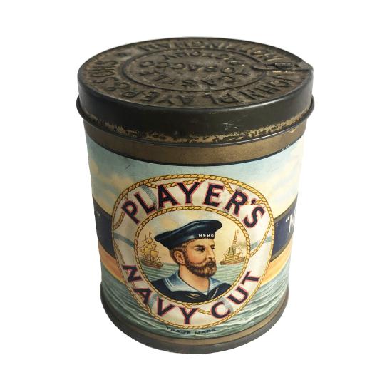 British Round Tin - Navy Cut Cigarettes