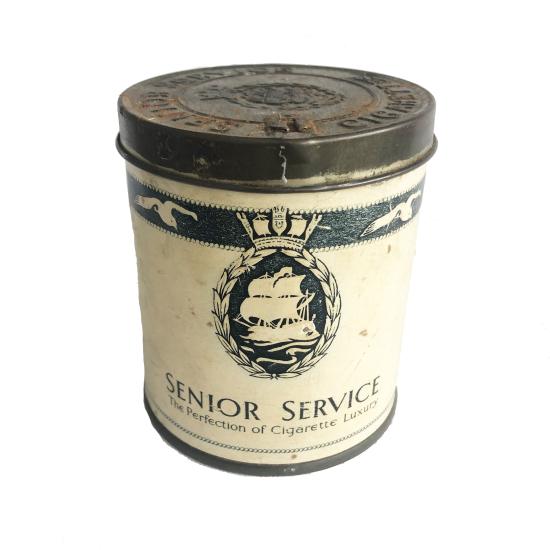 WW2 British Senior Service Cigarette Tin