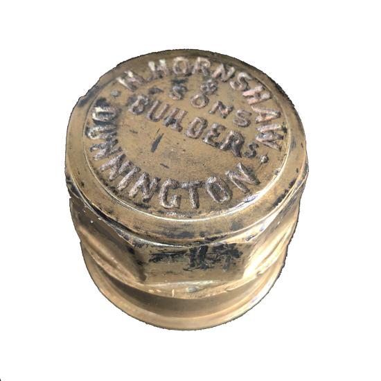 WW1 Brass Wheel Hub Nut - Army Transport