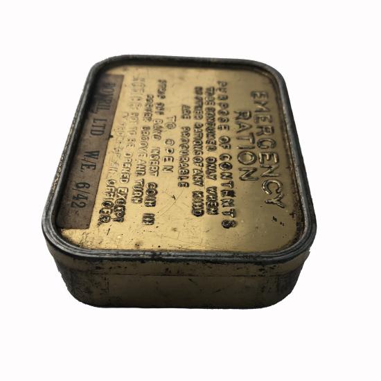 WW2 British Emergency Ration Tin - 1942