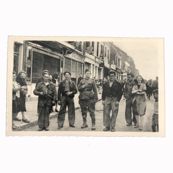 French Postcard - Liberation de Bapaume 1944