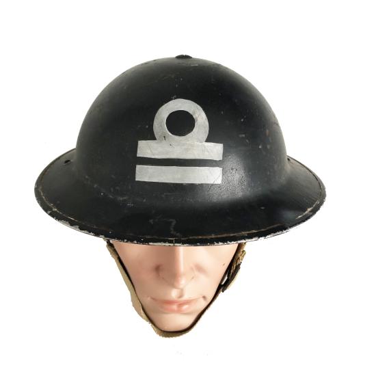WW2 British MkII Helmet - Lieutenant Royal Navy