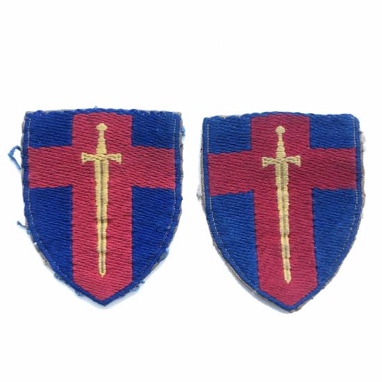 Pair of Rhine Army Troops Patches