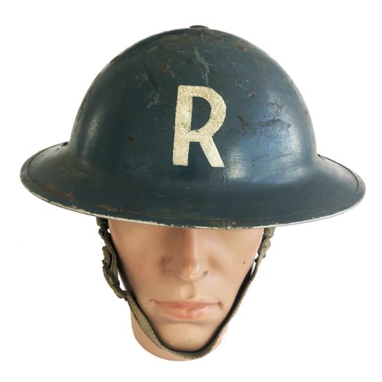 WW2 British Mk.II Helmet - 1939 Rescue Civill Defence