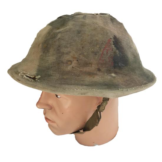 WW2 South African Helmet with Cover