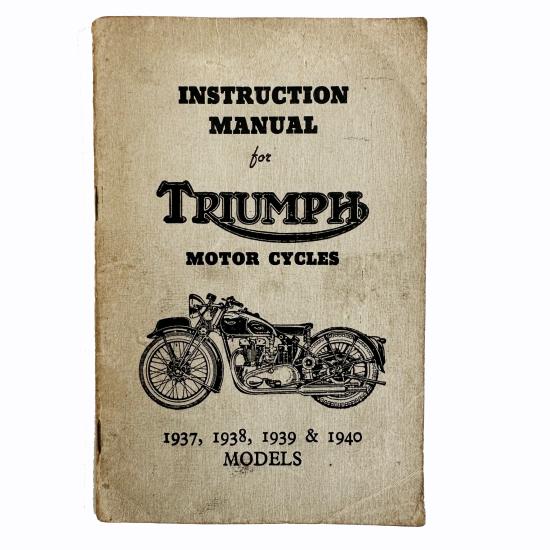 WW2 Triumph Motorcycle Maintenance Manual