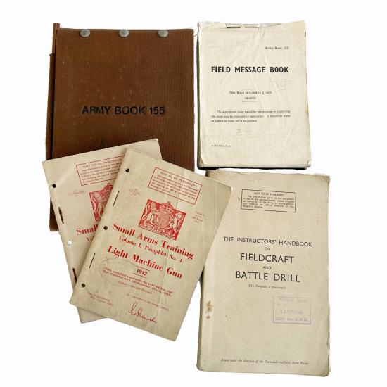 WW2 Officers Handbooks & Message Pad