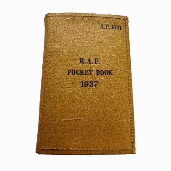 RAF Pocket Book - Dated 1937