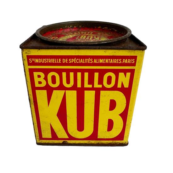 1940s French Litho Tin - Bouillon KUB