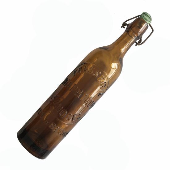 1940s French Beer Bottle - Limoges