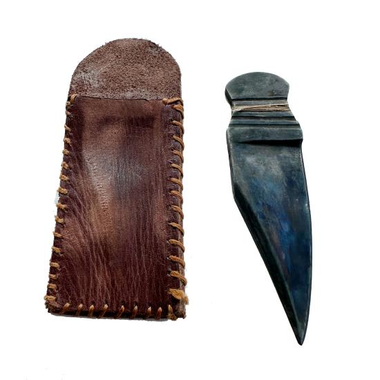 WW2 Thumb Knife & Sheath