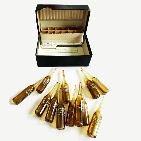 WW2 Home Front - Unused Full Box of Iodolysin Ampoules