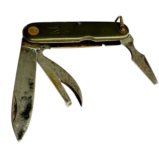 Post War Dutch Pocket Knife - Multi Function Tool