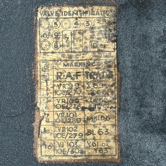 WW2 RAF R1155 Radio Receiver