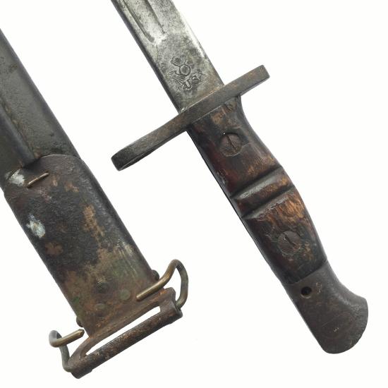 WW1 USA 1917 Pattern Remington Bayonet & Scabbard
