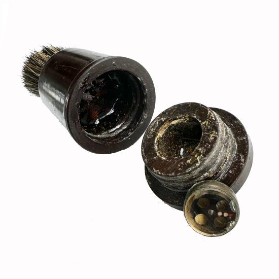 WWWW2 Concealed Escape Compass - Shaving Brush