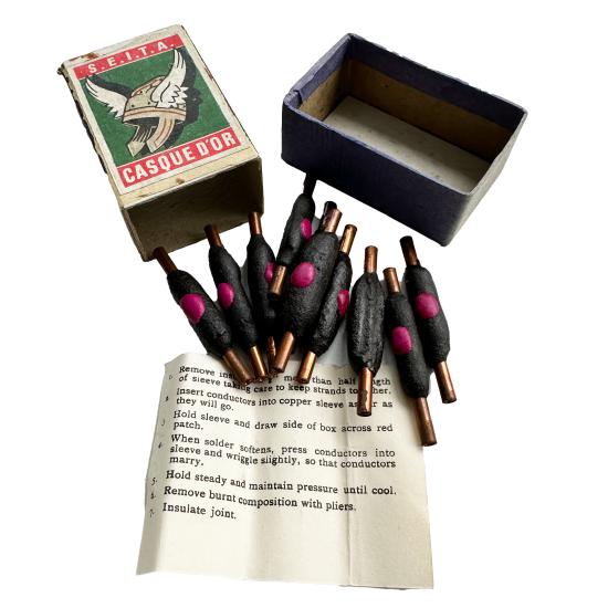 WW2 SOE - Self Soldering Sleeves