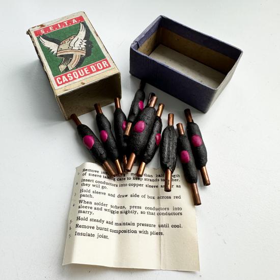 WW2 SOE - Self Soldering Sleeves