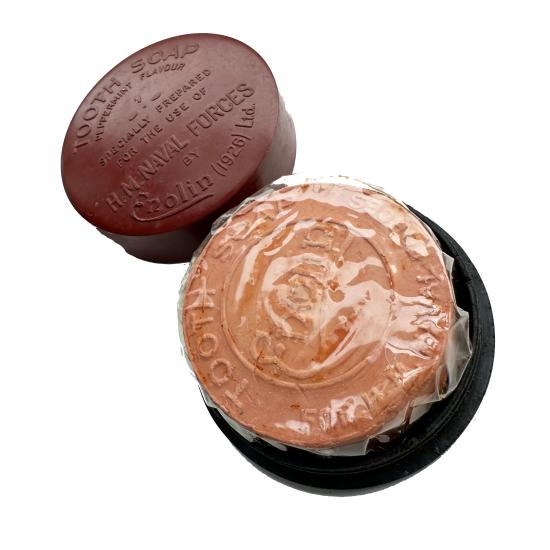 WW2 Escape Compass - H.M. Naval Forces Tooth Soap