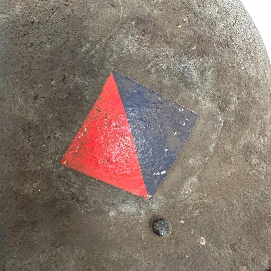 WW2 Early British Mk.II Helmet - Royal Aritilery